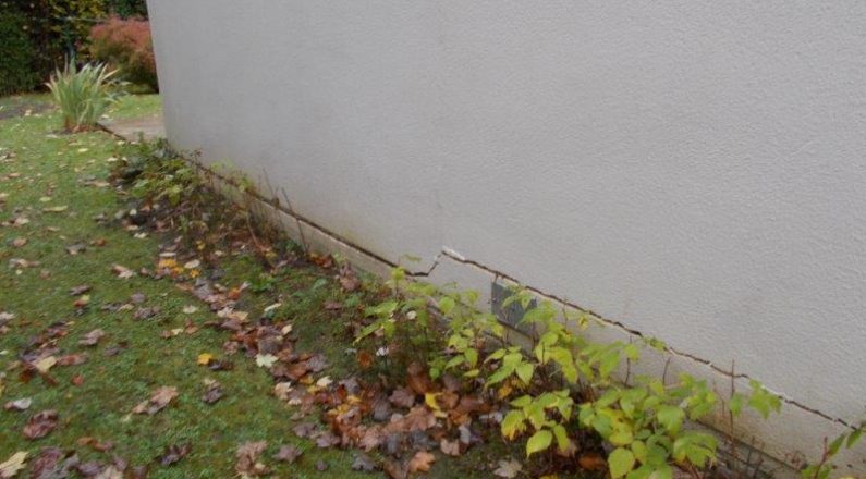 fissures façade